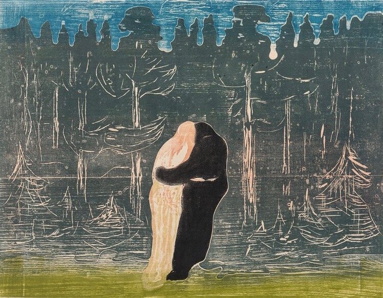 Munch, mot skogen ii