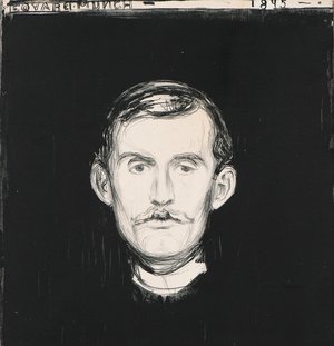 Edvard munch, selvportrett